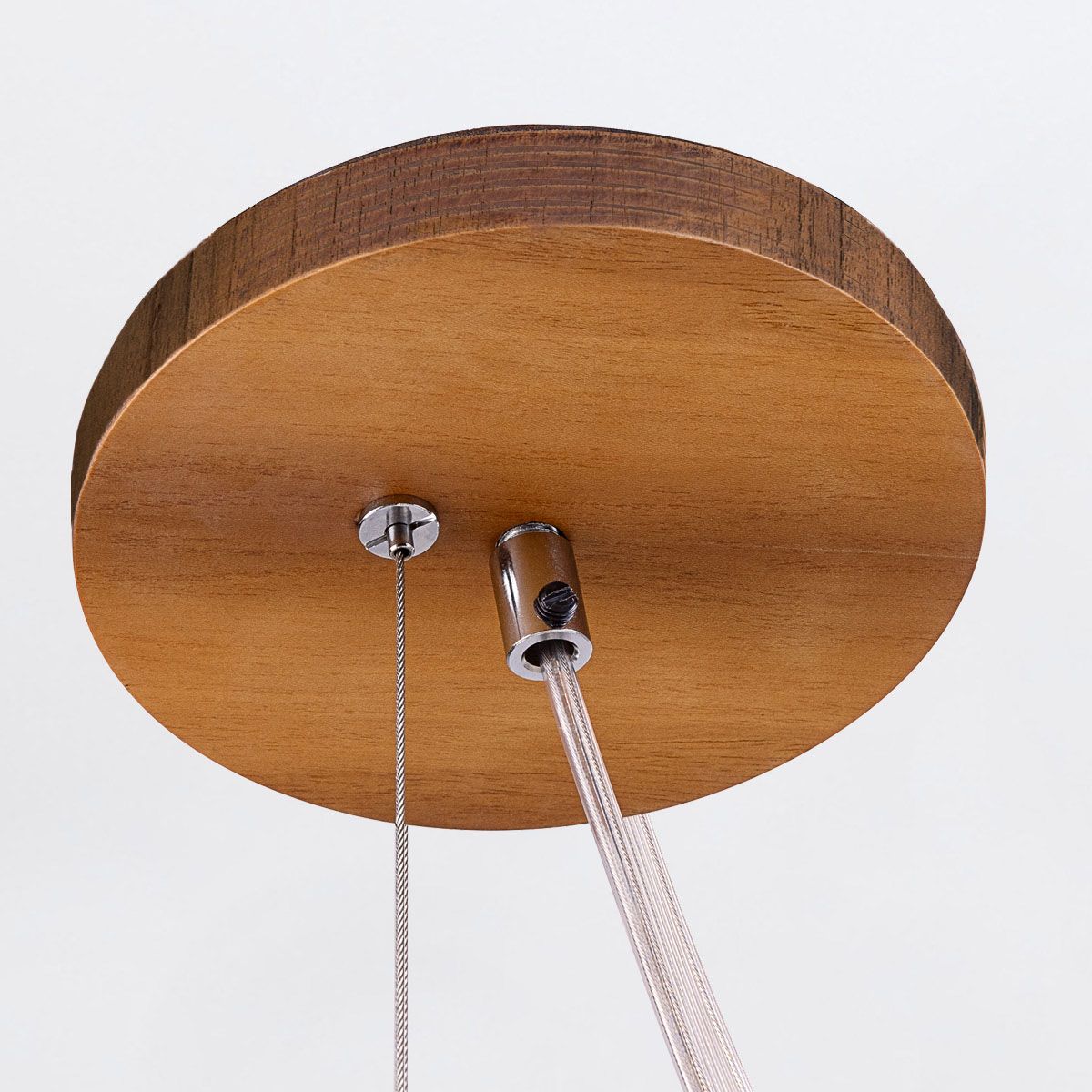 QN-SFERA-1P-TEAK Sfera 1 Light Pendant Light Teak