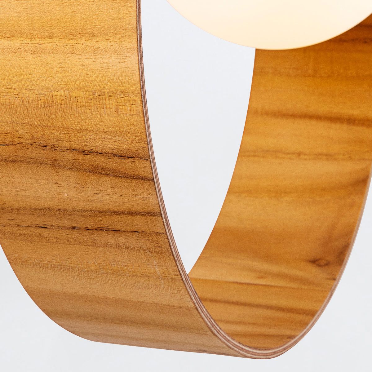 QN-SFERA-1P-TEAK Sfera 1 Light Pendant Light Teak