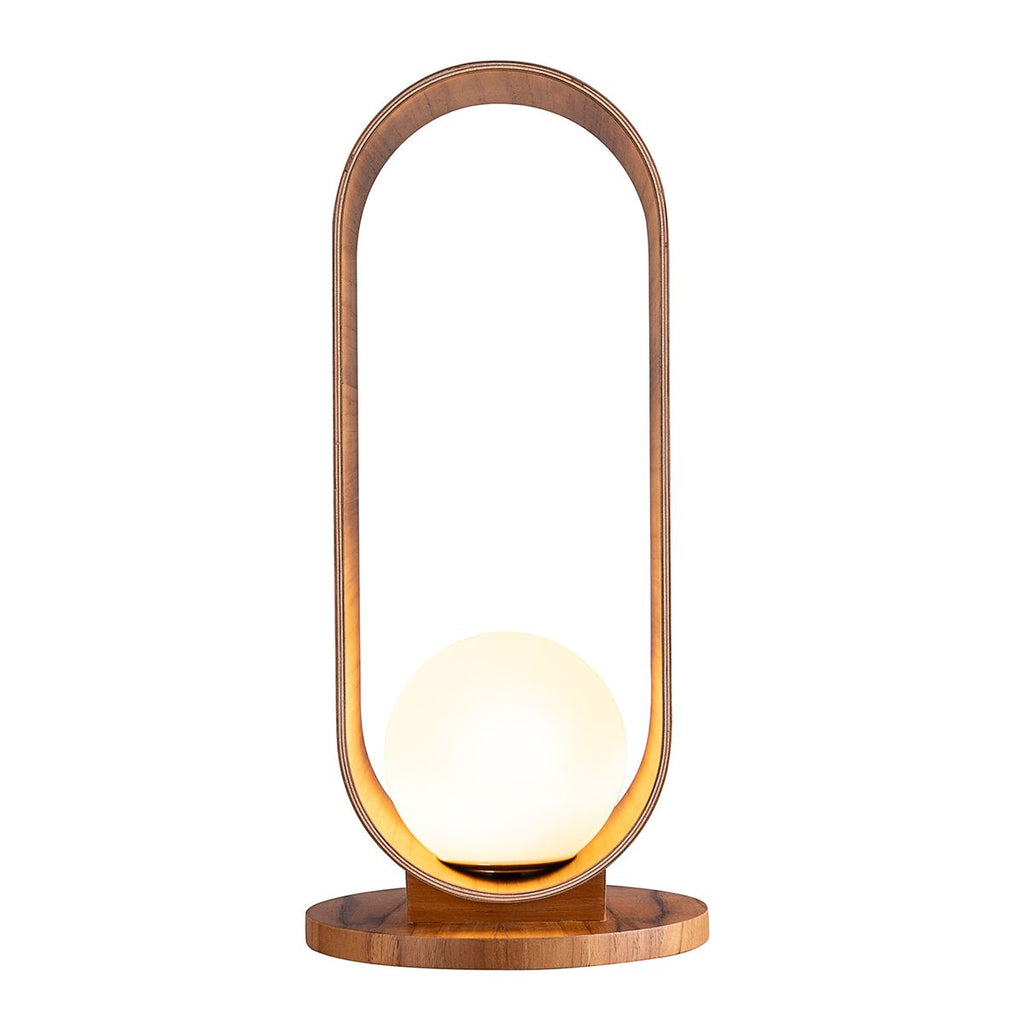 QN-SFERA-TL-L-TEAK Sfera Table Lamp Teak