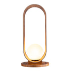 QN-SFERA-TL-L-TEAK Sfera Table Lamp Teak