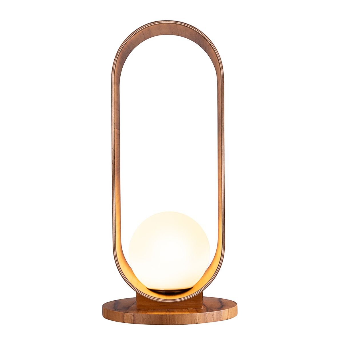 QN-SFERA-TL-L-TEAK Sfera Table Lamp Teak