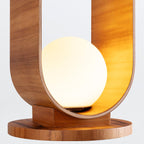QN-SFERA-TL-L-TEAK Sfera Table Lamp Teak