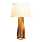 QN-SLATTED-TL-TEAK Slatted Table Lamp Teak