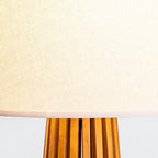 QN-SLATTED-TL-TEAK Slatted Table Lamp Teak