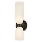 QN-TALLULAH-WB2-BX Tallulah Bathroom 2 Light Wall Light Black Oxide