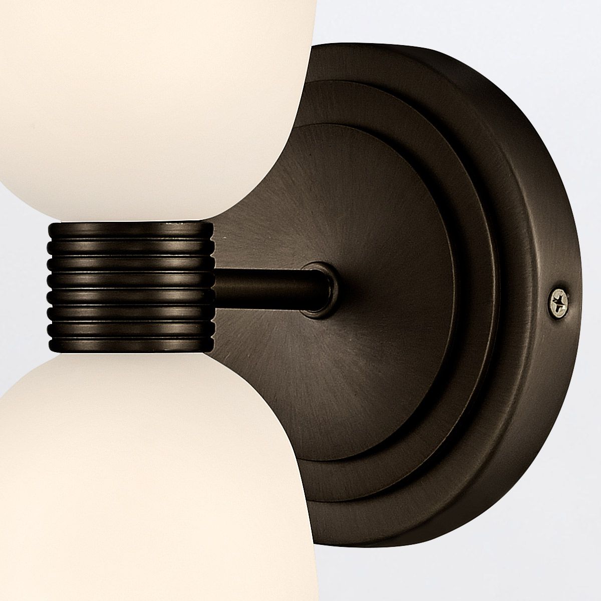 QN-TALLULAH-WB2-BX Tallulah Bathroom 2 Light Wall Light Black Oxide