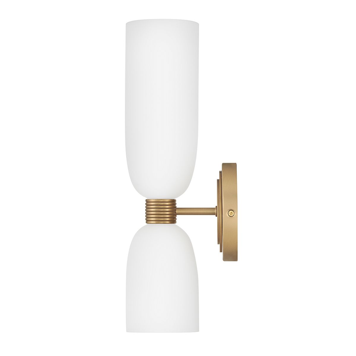 QN-TALLULAH-WB2-LCB Tallulah Bathroom 2 Light Wall Light Lacquered Brass