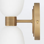 QN-TALLULAH-WB2-LCB Tallulah Bathroom 2 Light Wall Light Lacquered Brass