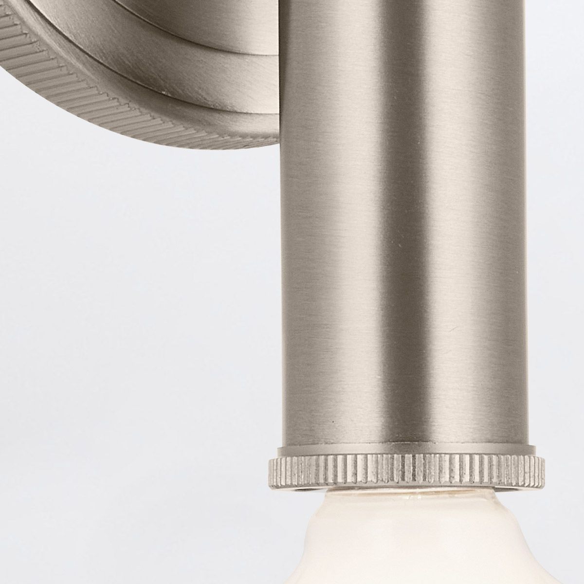 QN-TORCHE-2W-BN Torche Bathroom 2 Light Wall Light Brushed Nickel