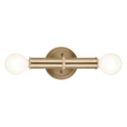QN-TORCHE-2W-CPZ Torche Bathroom 2 Light Wall Light Champagne Bronze