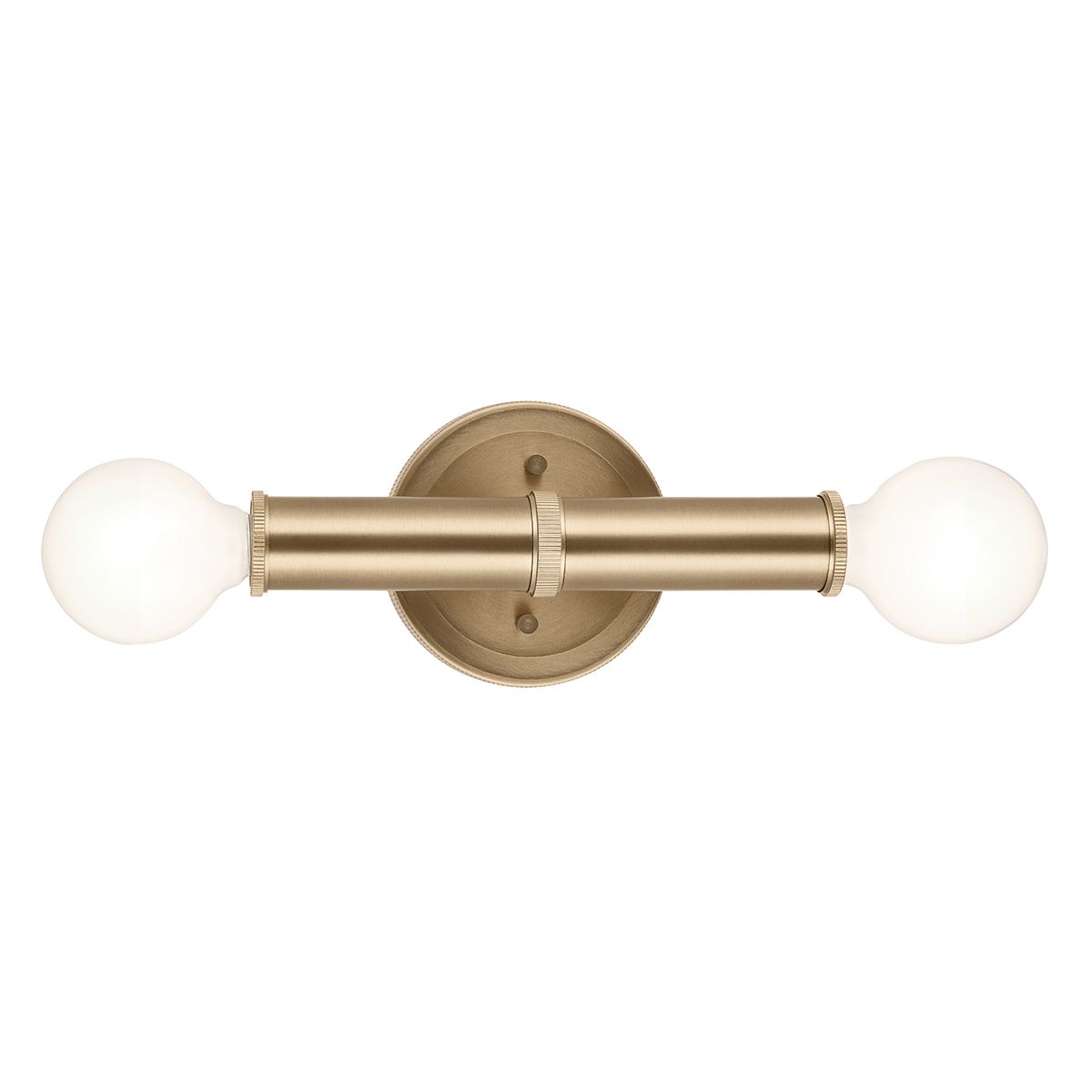 QN-TORCHE-2W-CPZ Torche Bathroom 2 Light Wall Light Champagne Bronze