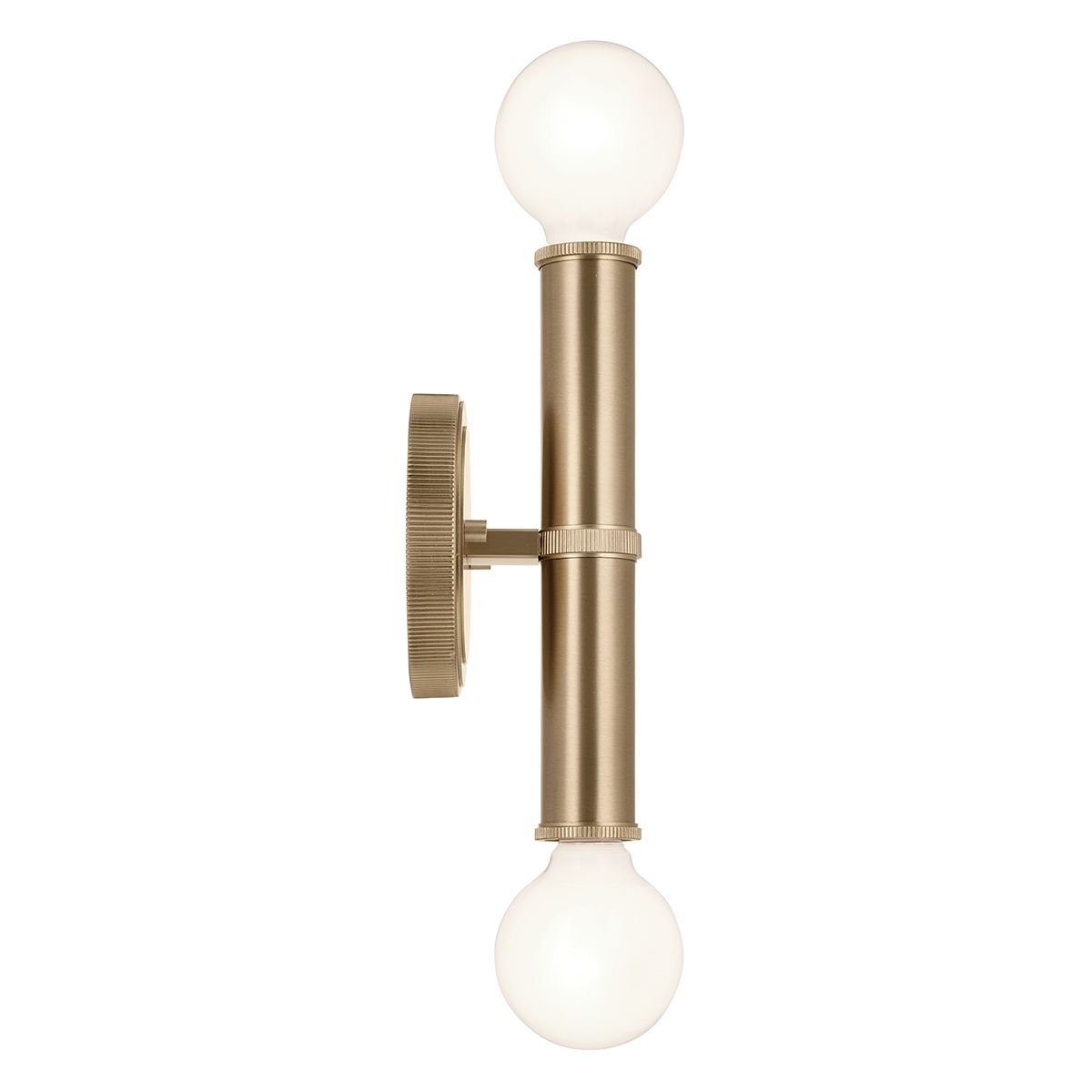 QN-TORCHE-2W-CPZ Torche Bathroom 2 Light Wall Light Champagne Bronze