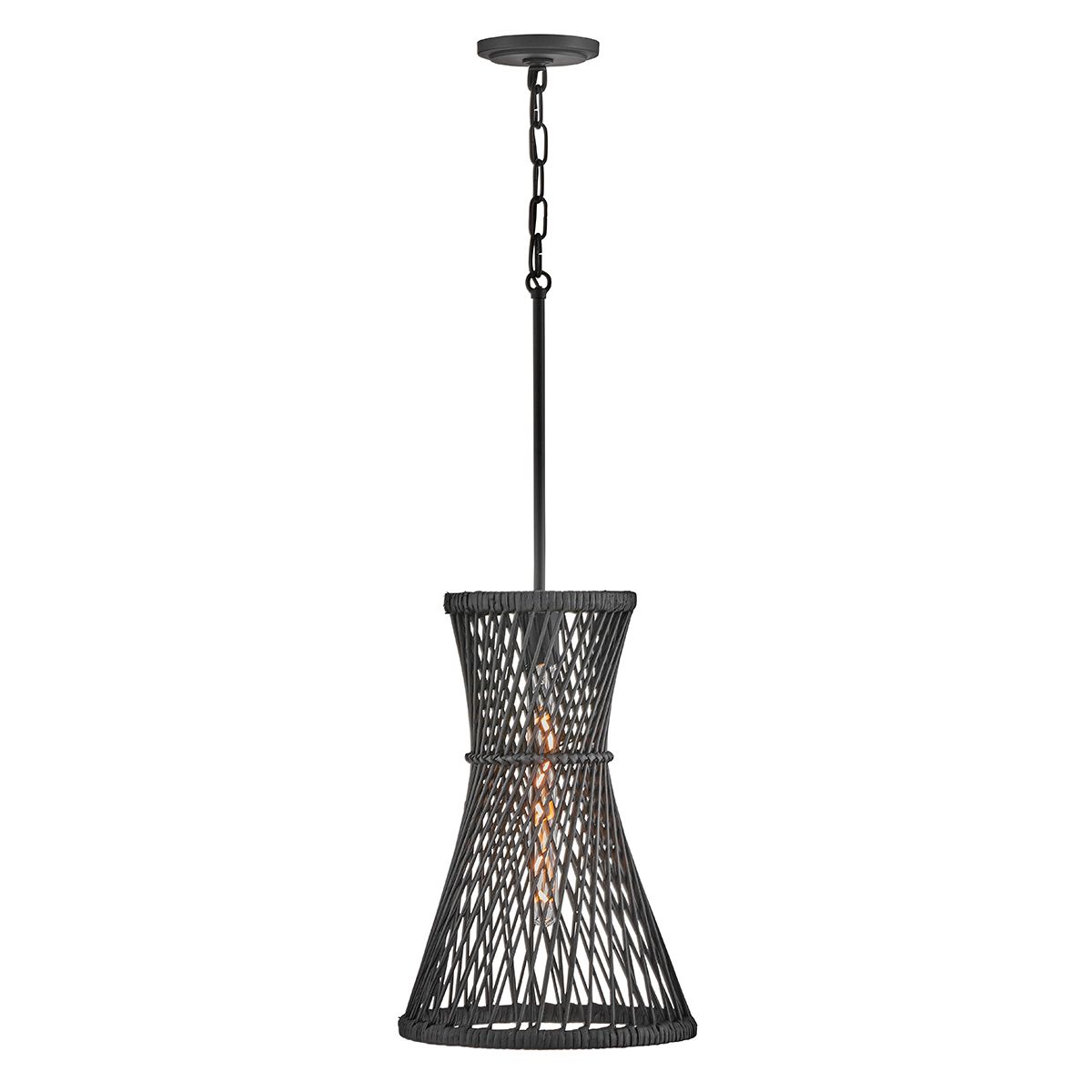QN-TWYLA-1P-BK Twyla 1 Light Pendant Black
