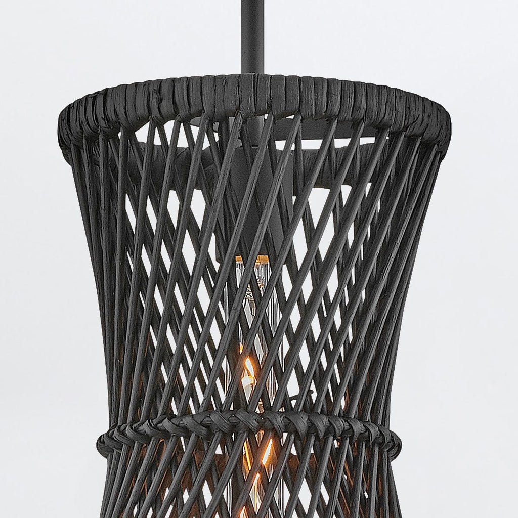 QN-TWYLA-1P-BK Twyla 1 Light Pendant Black