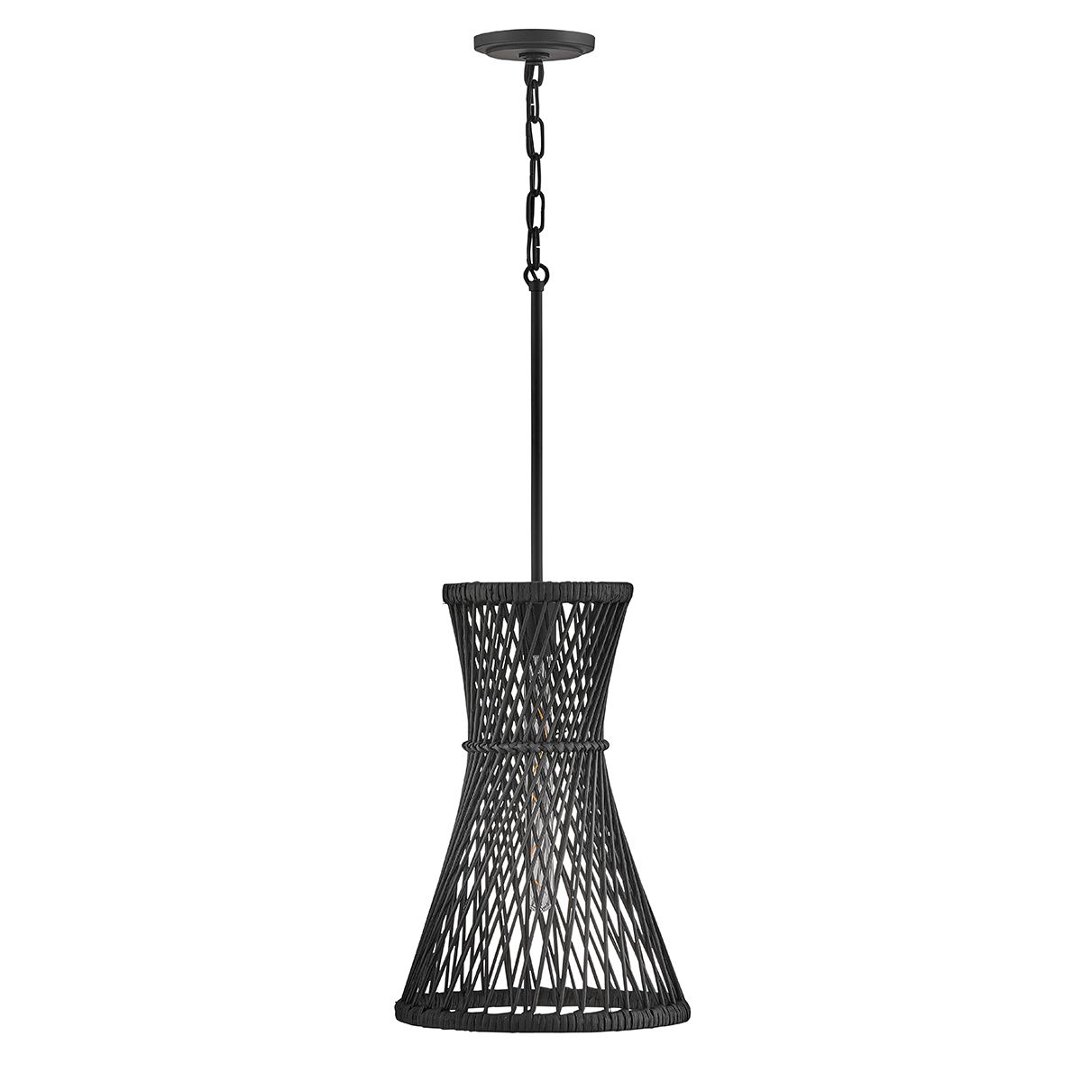QN-TWYLA-1P-BK Twyla 1 Light Pendant Black