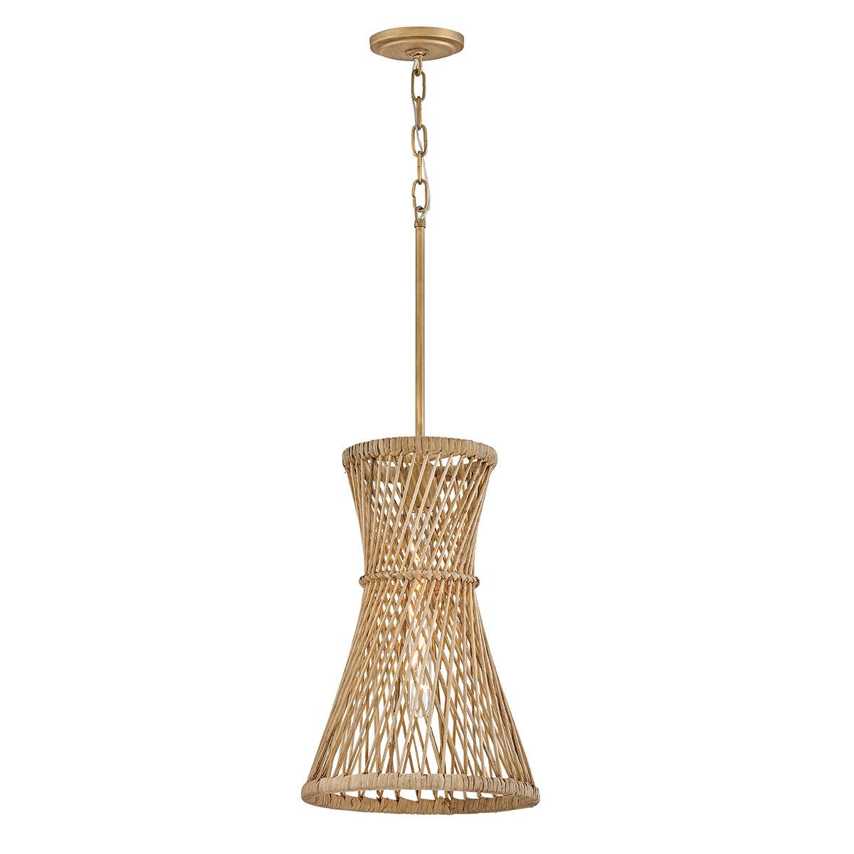 QN-TWYLA-1P-BNG Twyla 1 Light Pendant Burnished Gold