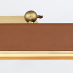QN-VALISE-PL-L-VBS-CL Valise Picture Large LED Picture Light Vintage Brass/Cognac Leather