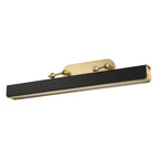 QN-VALISE-PL-L-VBS-TL Valise Picture Large LED Picture Light Vintage Brass/Tuxedo Leather