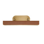 QN-VALISE-PL-M-VBS-CL Valise Picture Medium LED Picture Light Vintage Brass/Cognac Leather