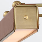 QN-VALISE-PL-M-VBS-CL Valise Picture Medium LED Picture Light Vintage Brass/Cognac Leather