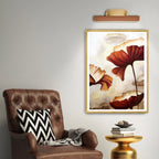 QN-VALISE-PL-M-VBS-CL Valise Picture Medium LED Picture Light Vintage Brass/Cognac Leather
