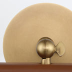 QN-VALISE-PL-S-VBS-CL Valise Picture Small LED Picture Light Vintage Brass/Cognac Leather