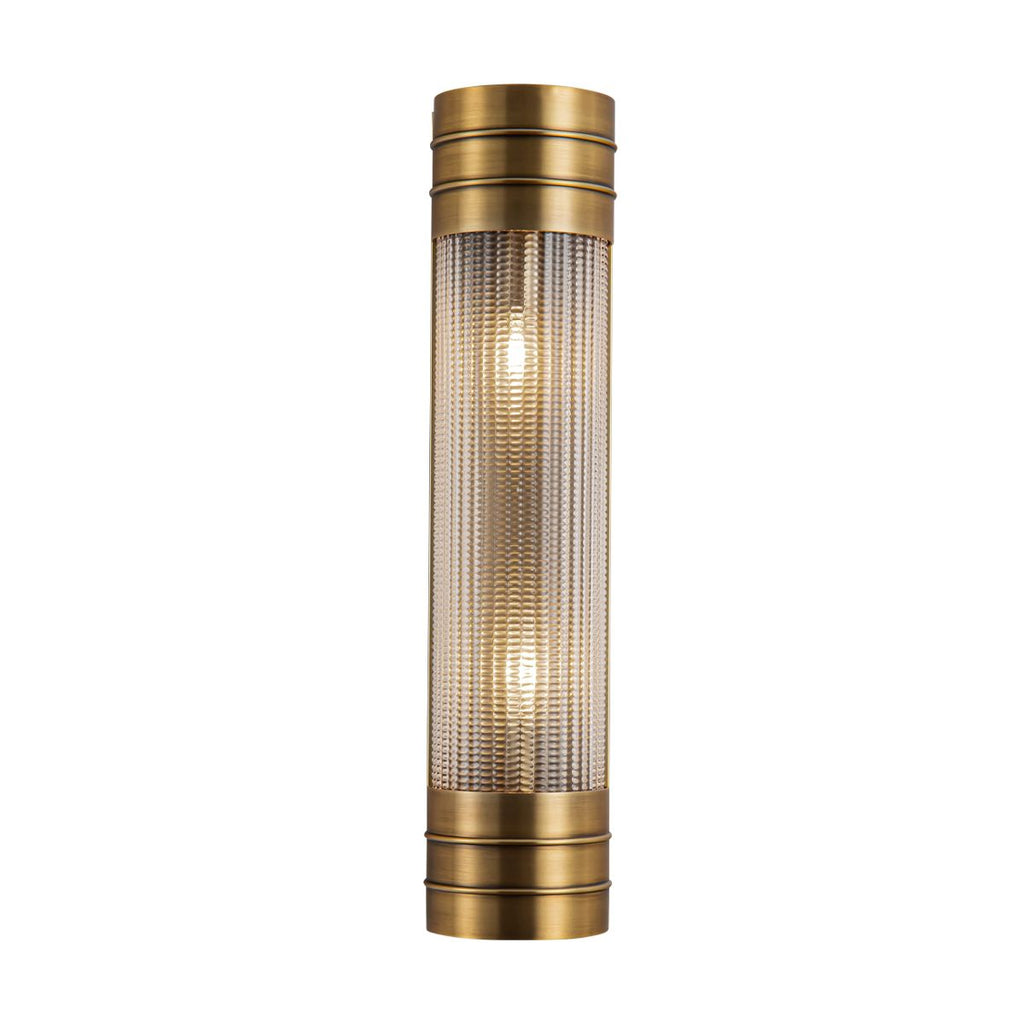 QN-WILLARD-2WB-VBS-PG Willard 2 Light Linear Wall Light Vintage Brass