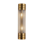 QN-WILLARD-2WB-VBS-PG Willard 2 Light Linear Wall Light Vintage Brass