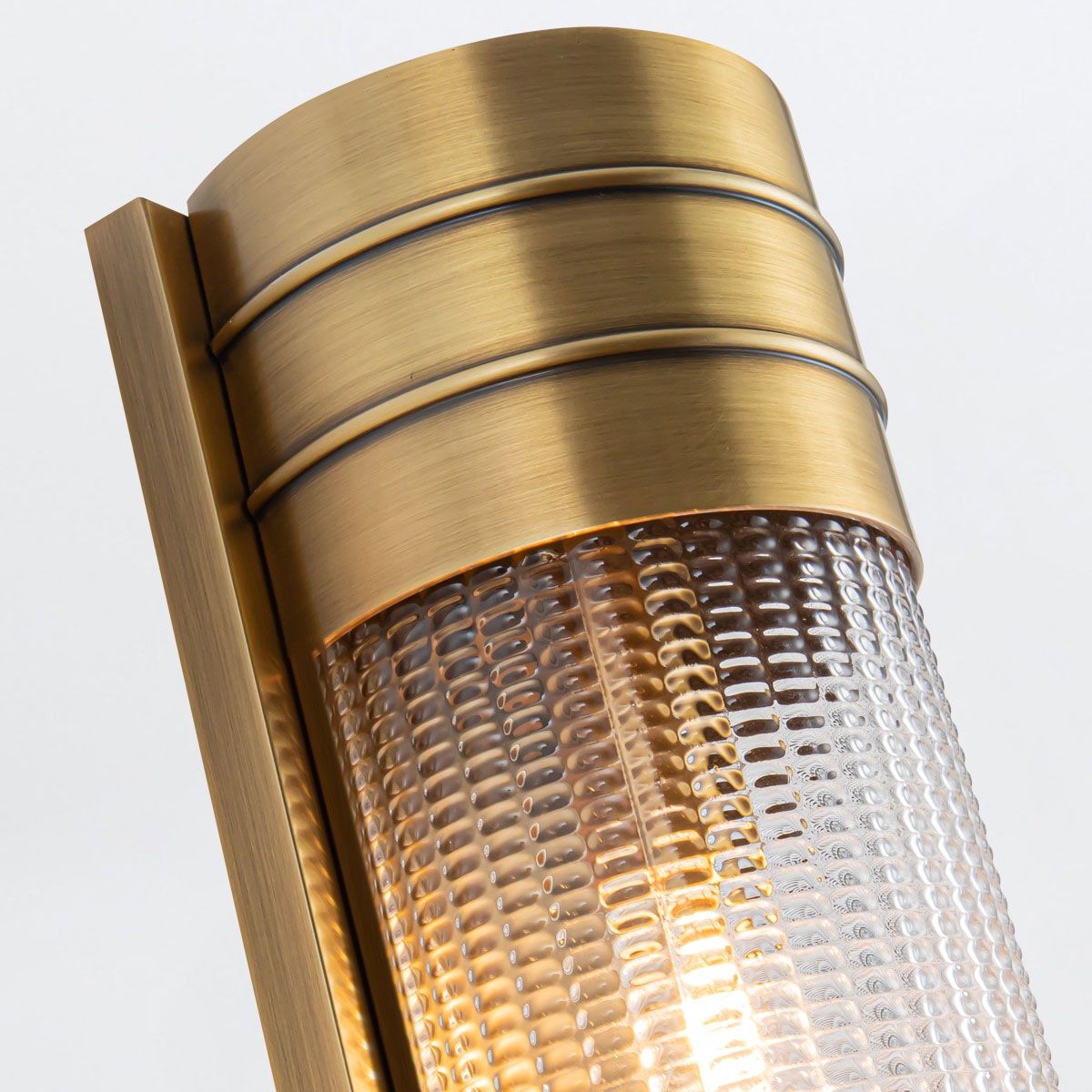 QN-WILLARD-2WB-VBS-PG Willard 2 Light Linear Wall Light Vintage Brass