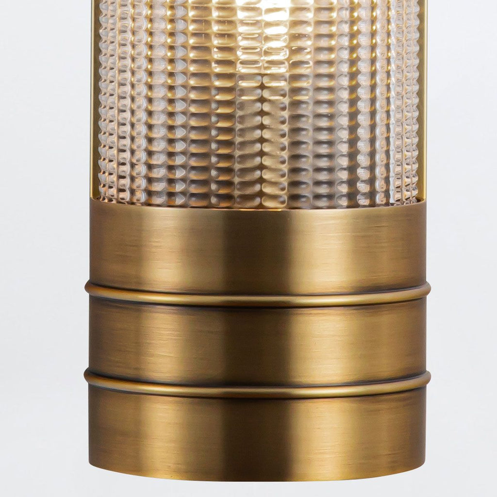 QN-WILLARD-2WB-VBS-PG Willard 2 Light Linear Wall Light Vintage Brass