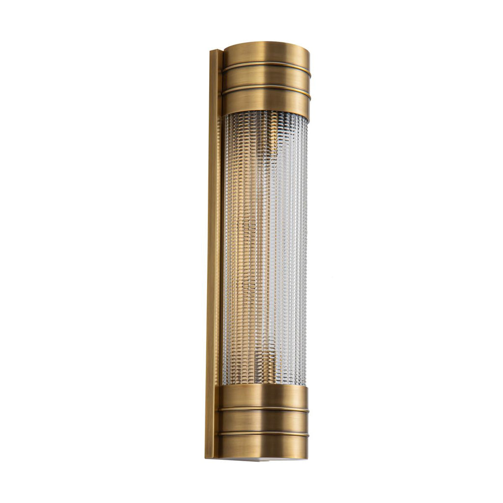 QN-WILLARD-2WB-VBS-PG Willard 2 Light Linear Wall Light Vintage Brass