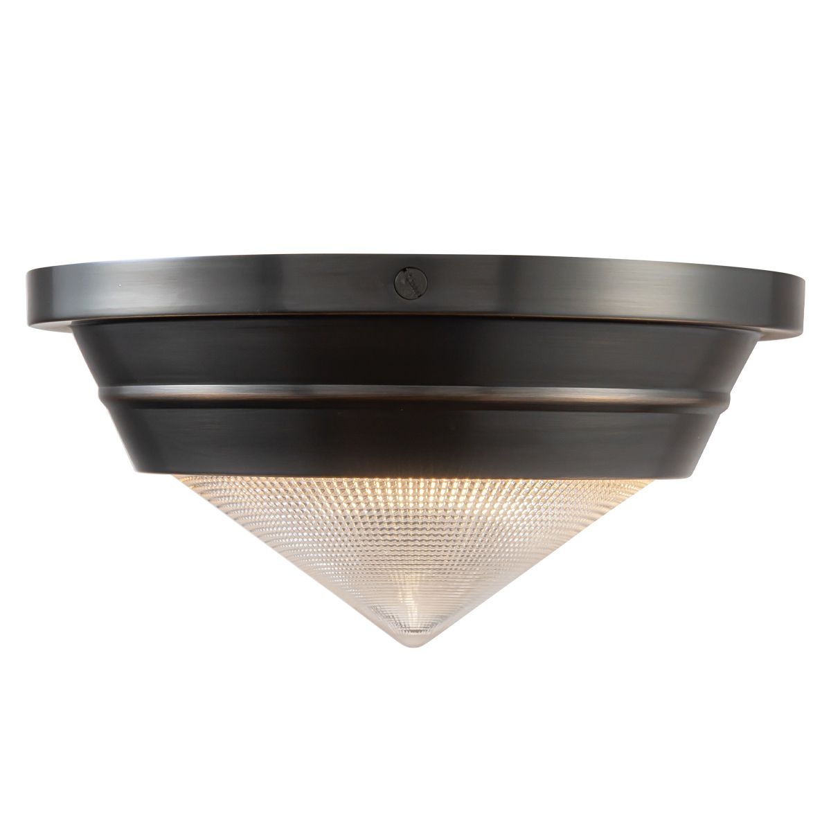 QN-WILLARD-F-S-UBZ-PG Willard 1 Light Small Flush Urban Bronze