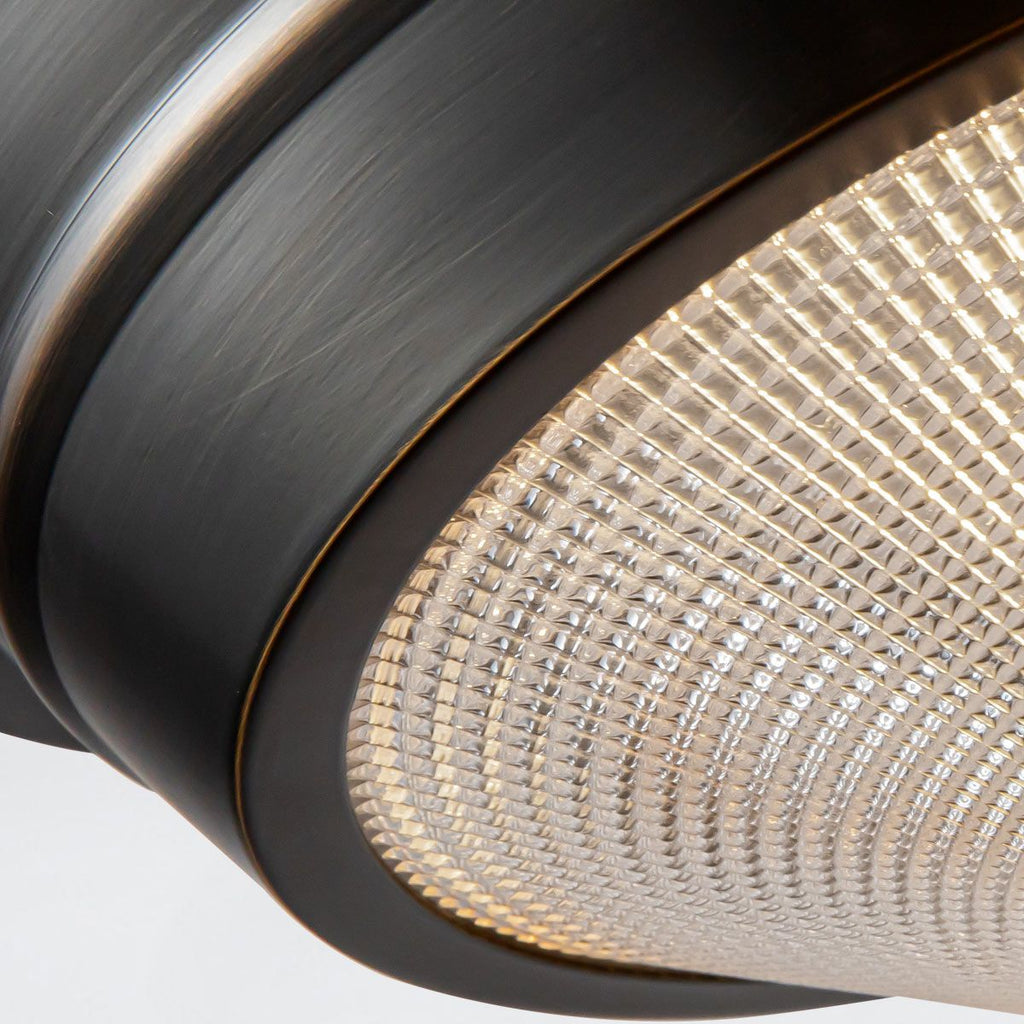 QN-WILLARD-F-S-UBZ-PG Willard 1 Light Small Flush Urban Bronze