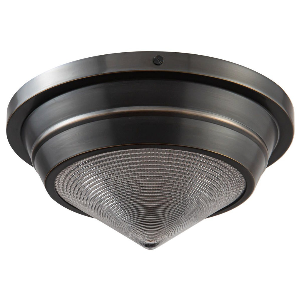 QN-WILLARD-F-S-UBZ-PG Willard 1 Light Small Flush Urban Bronze