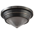 QN-WILLARD-F-S-UBZ-PG Willard 1 Light Small Flush Urban Bronze
