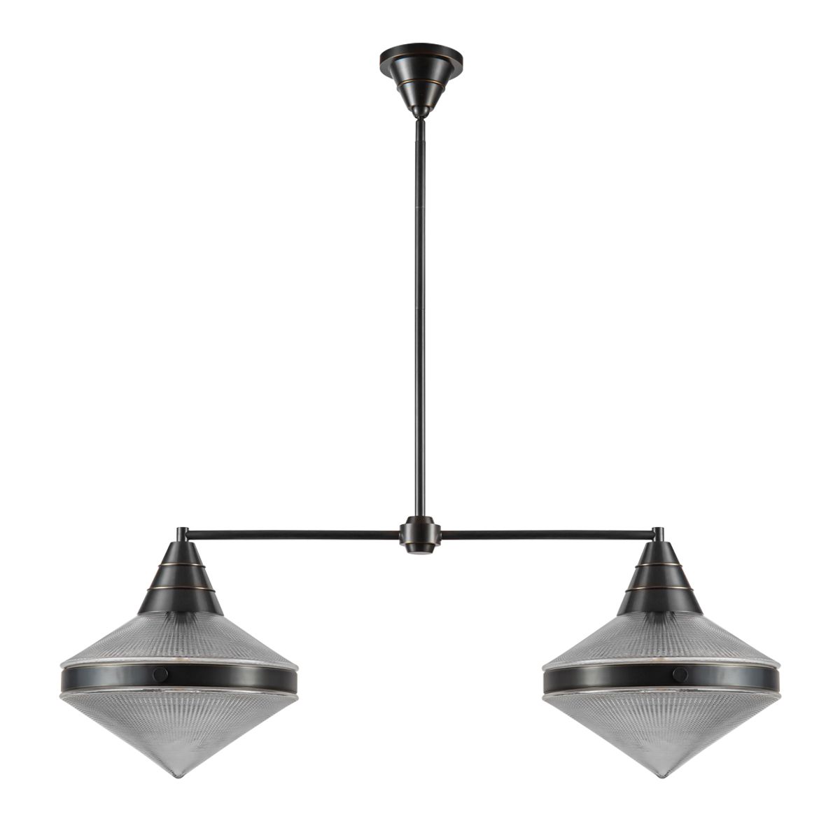 QN-WILLARD-LP2-UBZ-PG Willard 2 Light Linear Pendant Urban Bronze