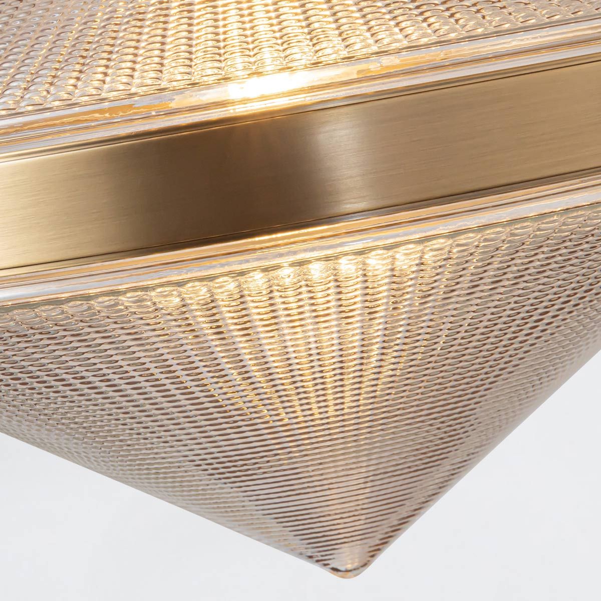 QN-WILLARD-LP2-VBS-PG Willard 2 Light Linear Pendant Vintage Brass