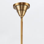 QN-WILLARD-LP2-VBS-PG Willard 2 Light Linear Pendant Vintage Brass