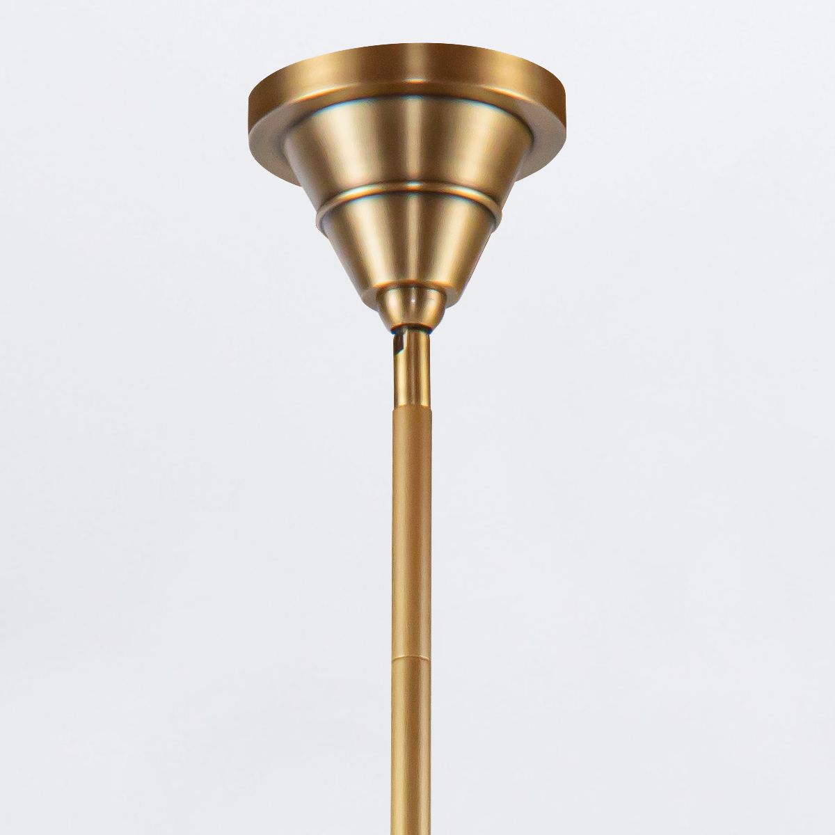 QN-WILLARD-LP2-VBS-PG Willard 2 Light Linear Pendant Vintage Brass