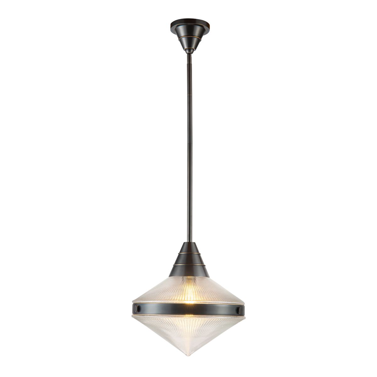 QN-WILLARD-P-UBZ-PG Willard 1 Light Pendant Urban Bronze