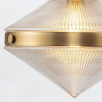 QN-WILLARD-P-VBS-PG Willard 1 Light Pendant Vintage Brass