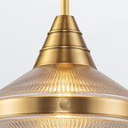 QN-WILLARD-P-VBS-PG Willard 1 Light Pendant Vintage Brass