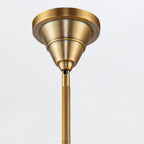 QN-WILLARD-P-VBS-PG Willard 1 Light Pendant Vintage Brass