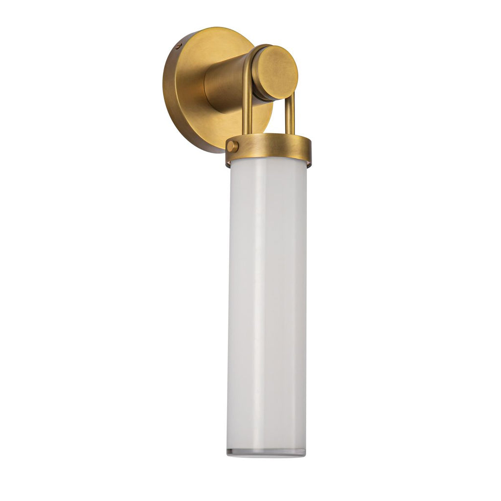 QN-WYNWOOD-1WB-VBS Wynwood 1 Light Wall Light Vintage Brass
