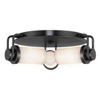 QN-WYNWOOD-F-UBZ Wynwood 3 Light Flush Urban Bronze