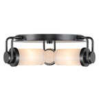 QN-WYNWOOD-F-UBZ Wynwood 3 Light Flush Urban Bronze