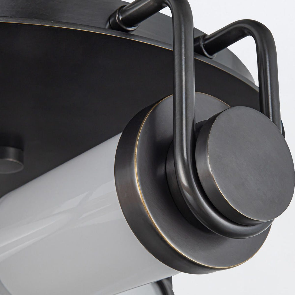QN-WYNWOOD-F-UBZ Wynwood 3 Light Flush Urban Bronze