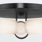 QN-WYNWOOD-F-UBZ Wynwood 3 Light Flush Urban Bronze