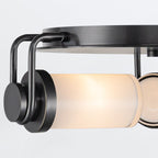 QN-WYNWOOD-F-UBZ Wynwood 3 Light Flush Urban Bronze
