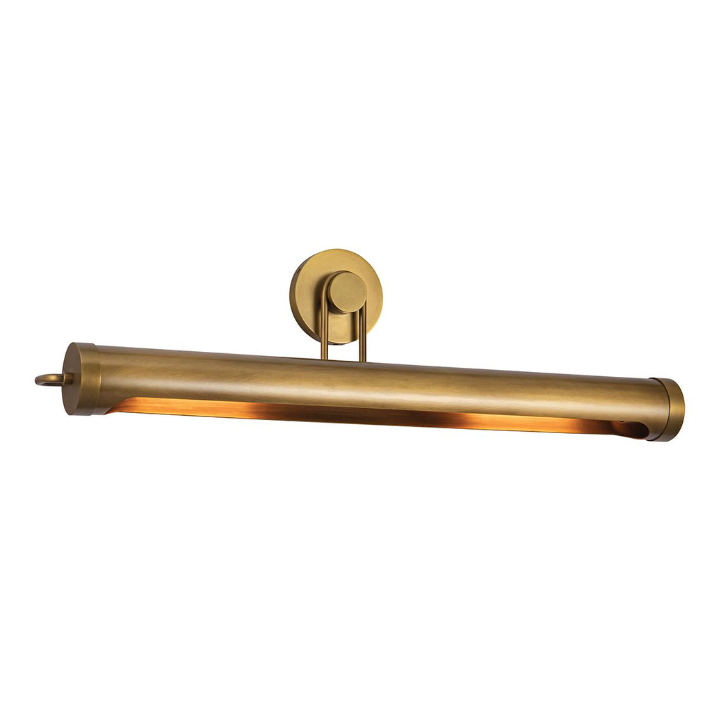 QN-WYNWOOD-PL-L-VBS Wynwood 2 Light Large Picture Light Vintage Brass